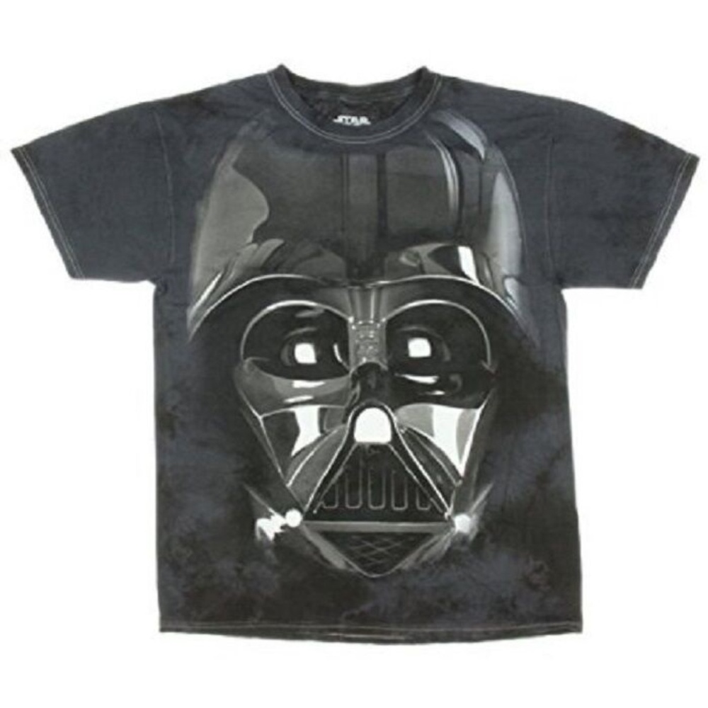 DARTH VADER STAR WARS MEN'S COTTON BLACK TEE
